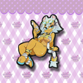 Summer Catrina Woven Velcro Patch