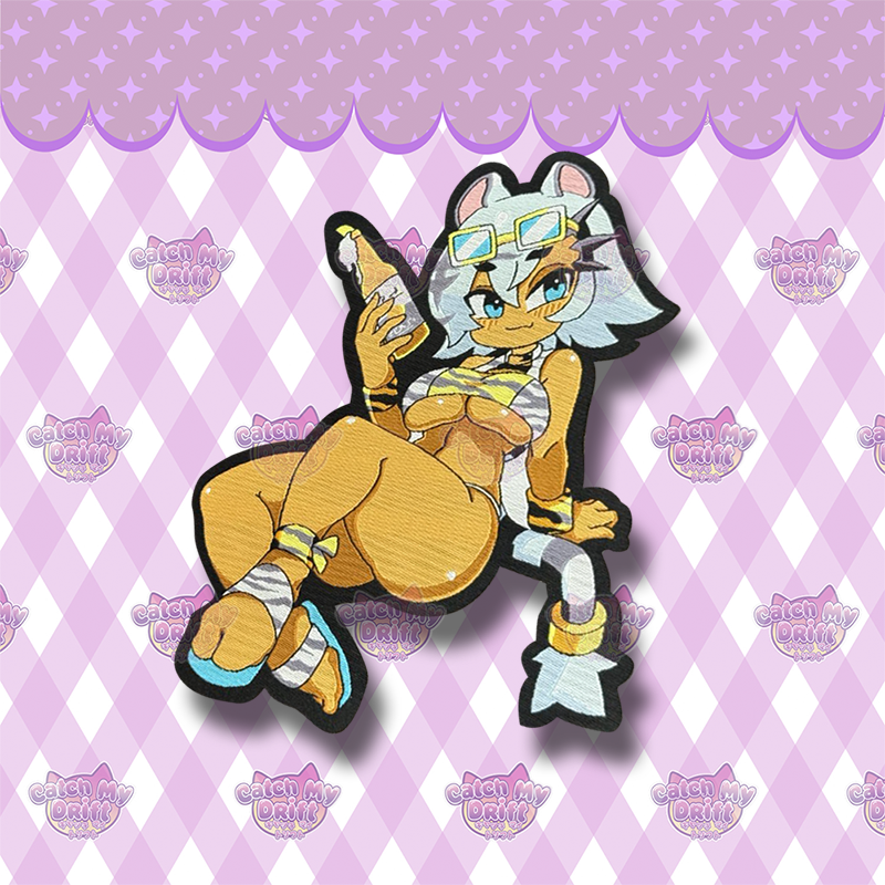 Summer Catrina Woven Velcro Patch