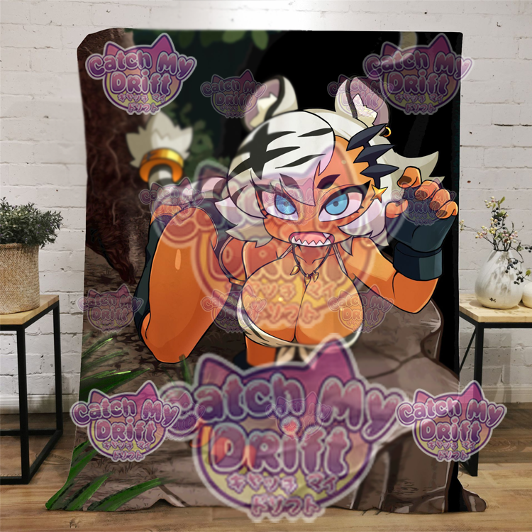 Tiger (Catrina) Fleece Blanket
