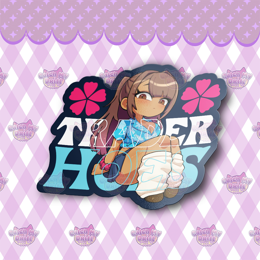Trader Ho Mascot Logo Vinyl Sticker