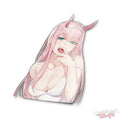 Zero Two Fang Vinyl Sticker