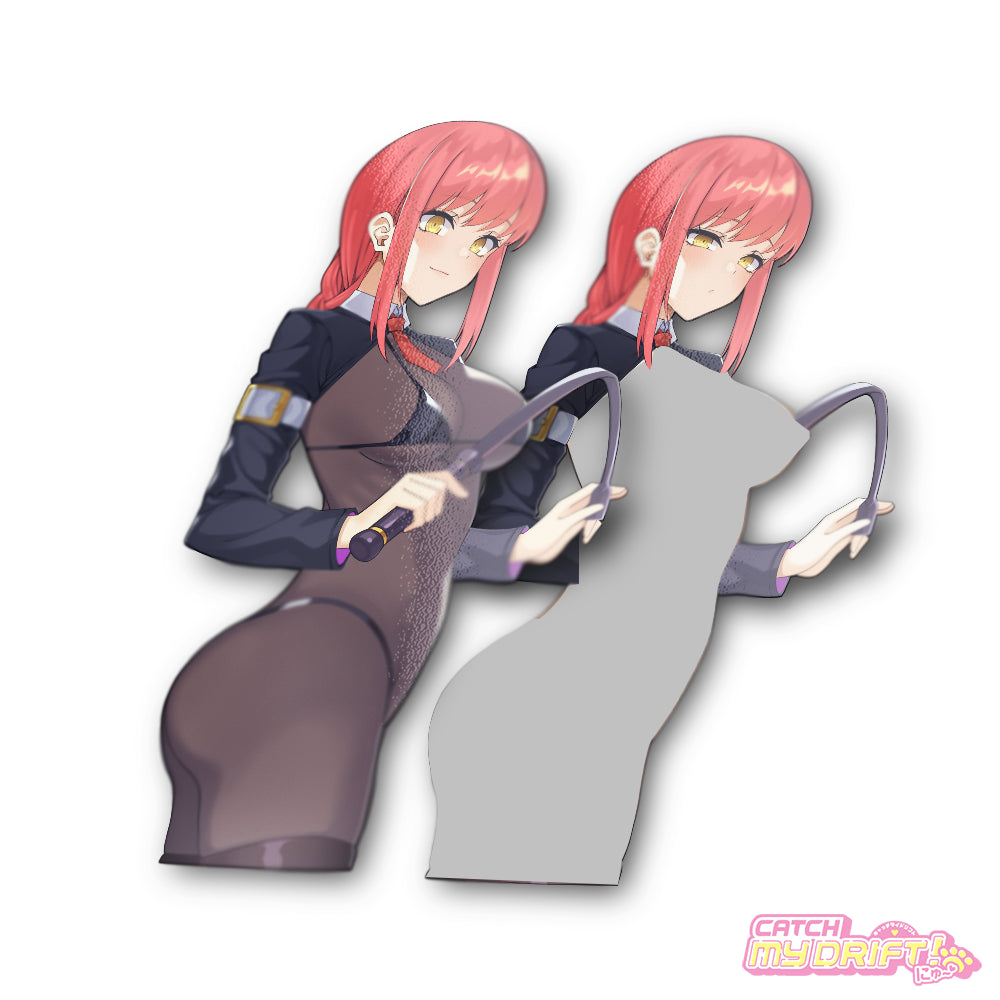 Leather M@kima Vinyl Sticker