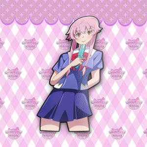 Yuno Single Side Vinyl Sticker