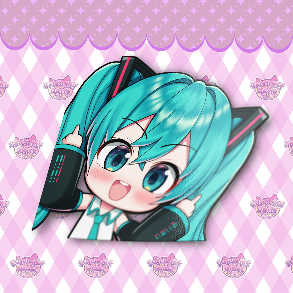 Miku FU Corner Peek