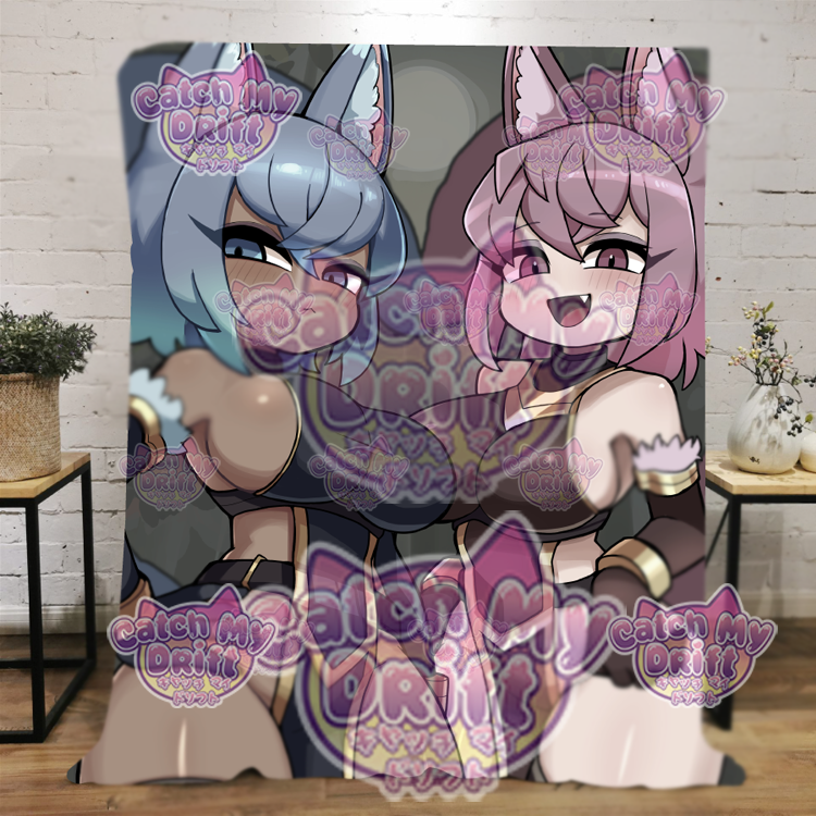 Wolf Girls Fleece Blanket