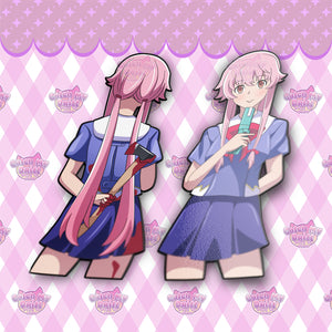 Yuno Double-Sided Reverse Sticker