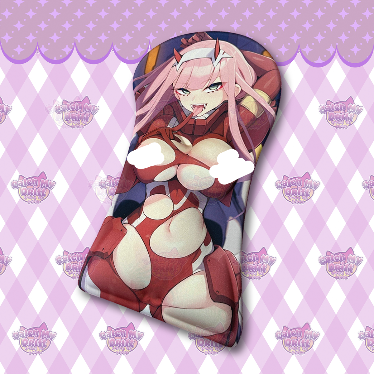 Zero Two BIG 3D Mouse Pad
